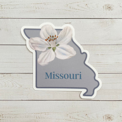 Missouri State Flower Vinyl Sticker