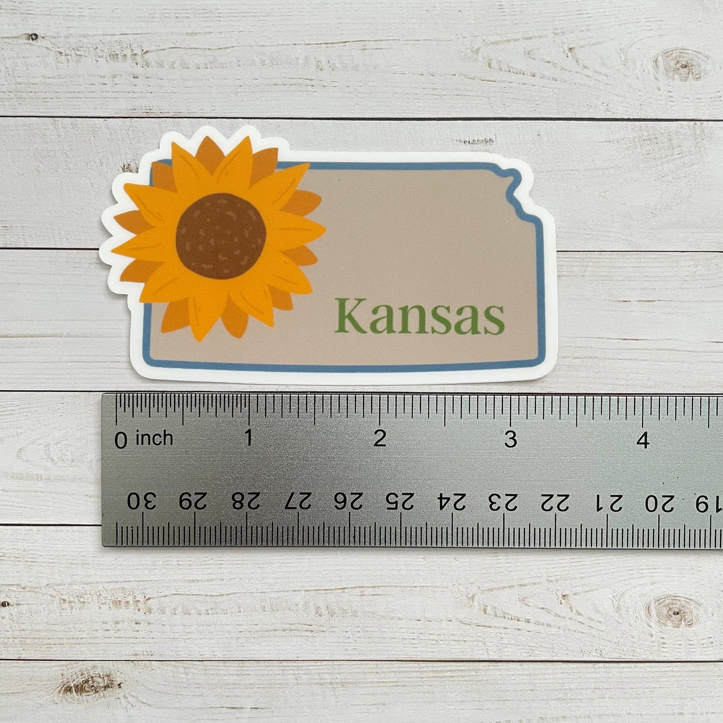 Kansas State Flower Vinyl Sticker