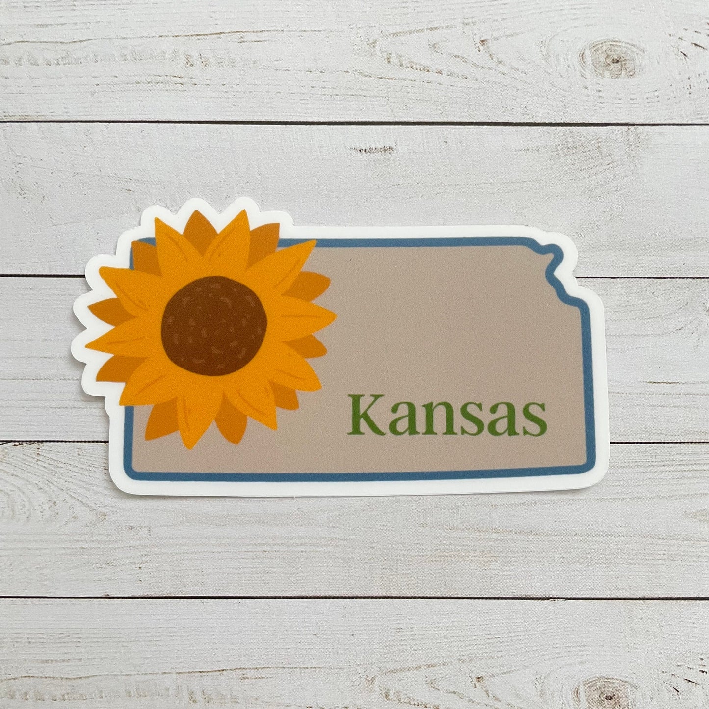 Kansas State Flower Vinyl Sticker