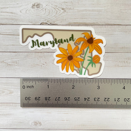 Maryland State Flower Vinyl Sticker
