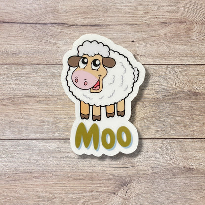 Funny Animal Vinyl Sticker
