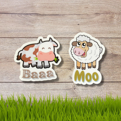 Funny Animal Vinyl Sticker