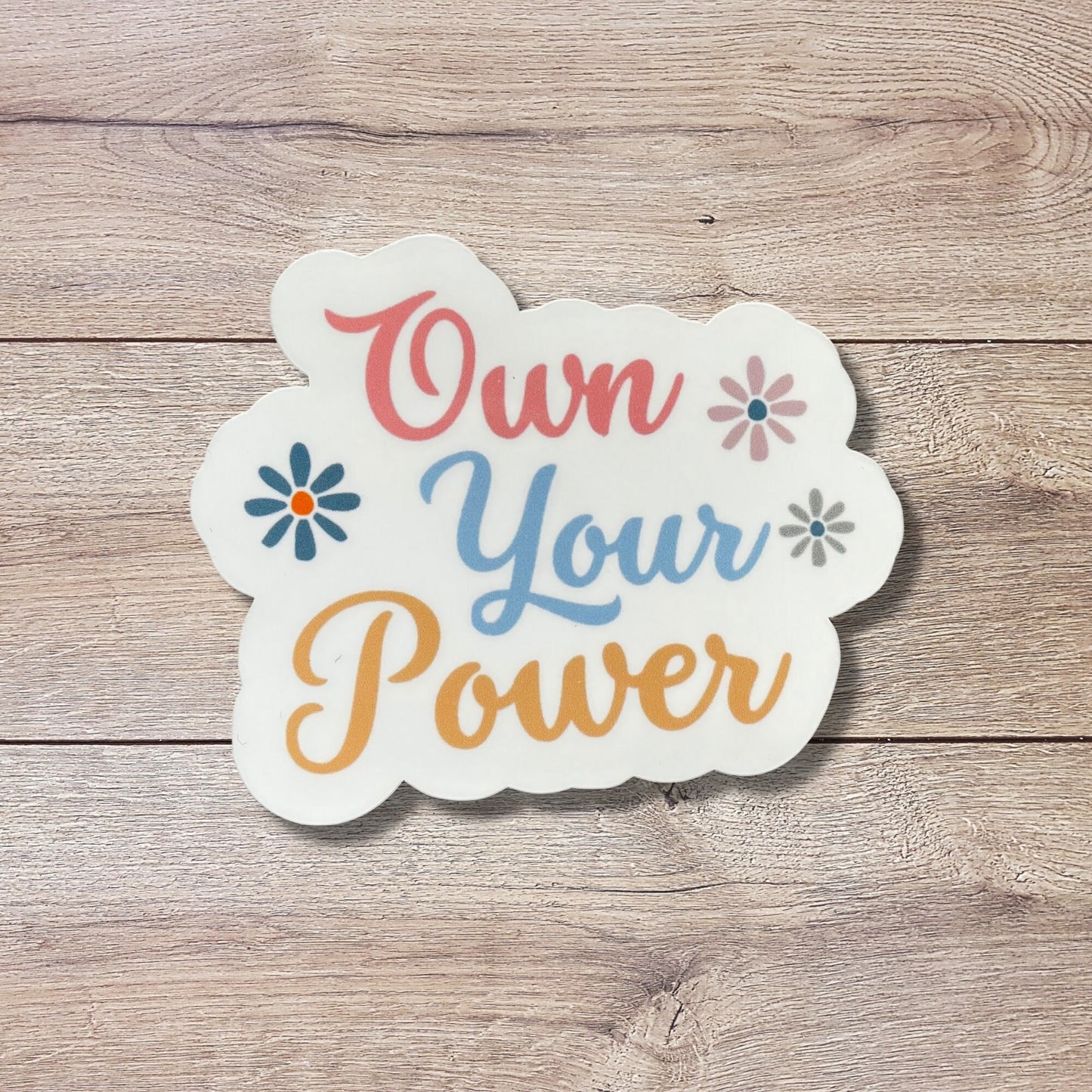 Own Your Power Vinyl Sticker