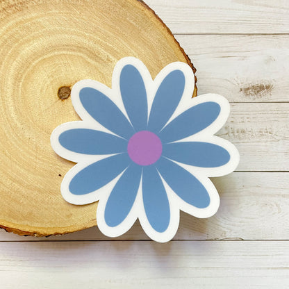 Retro Daisy Vinyl Sticker