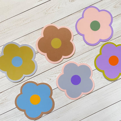 Mod Flower Sticker Set