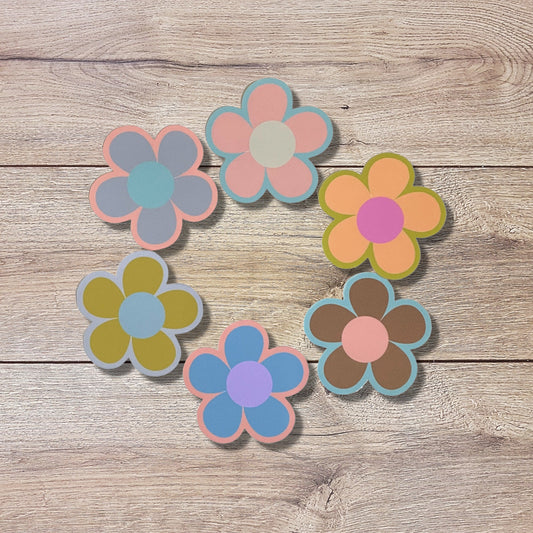 Mod Daisy Vinyl Sticker Set