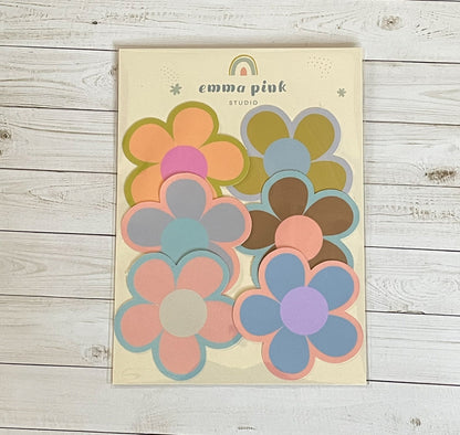 Mod Daisy Vinyl Sticker Set