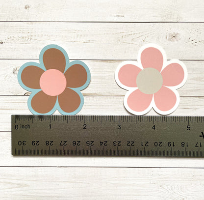 Mod Daisy Vinyl Sticker Set