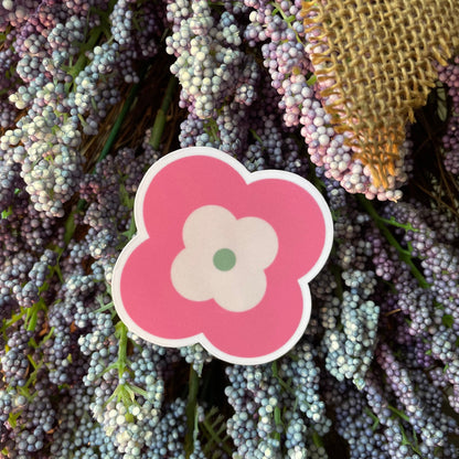 Modern Flower Vinyl Sticker Set