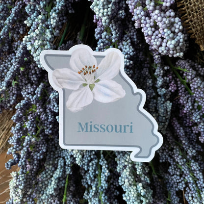 Missouri State Flower Vinyl Sticker