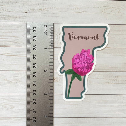 Vermont State Flower Vinyl Sticker
