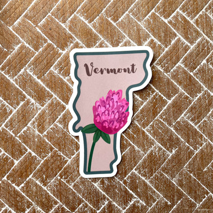 Vermont State Flower Vinyl Sticker