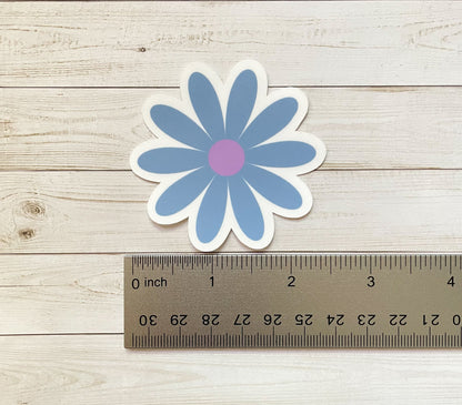 Retro Daisy Vinyl Sticker