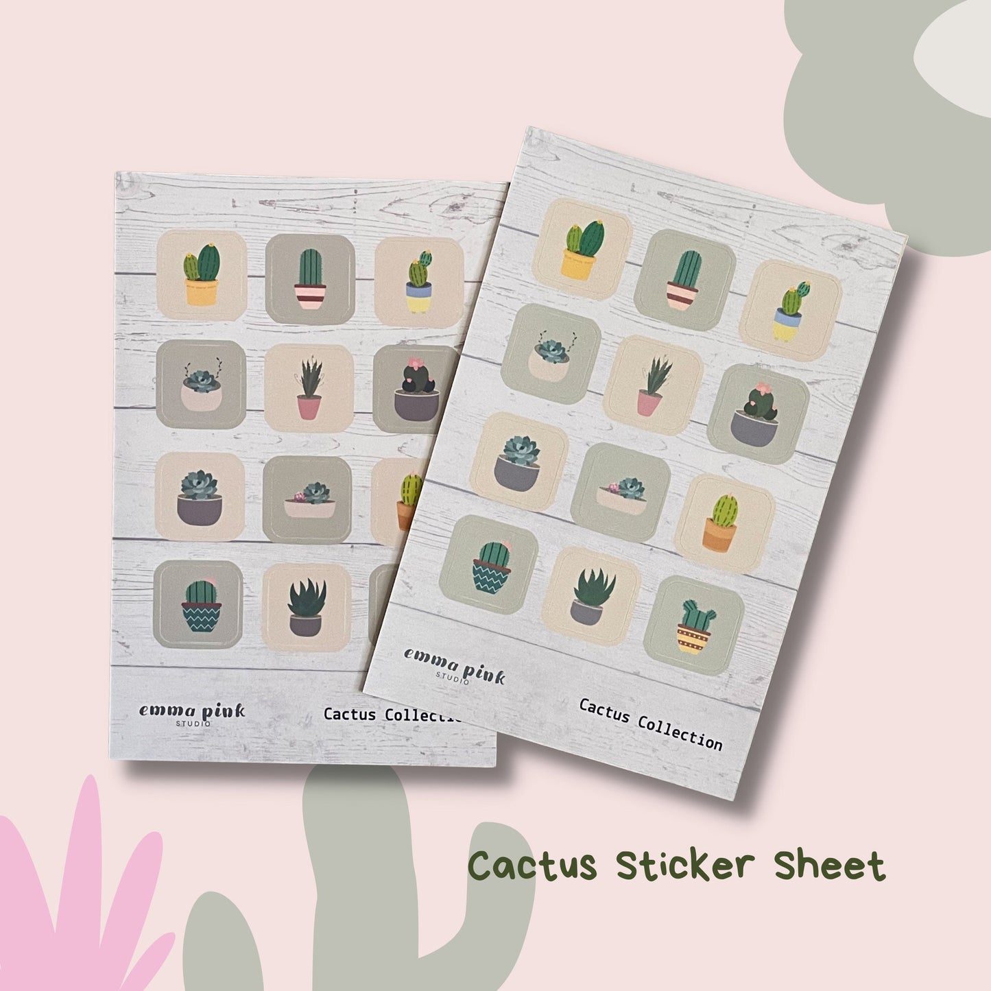 Cactus Sticker Sheet