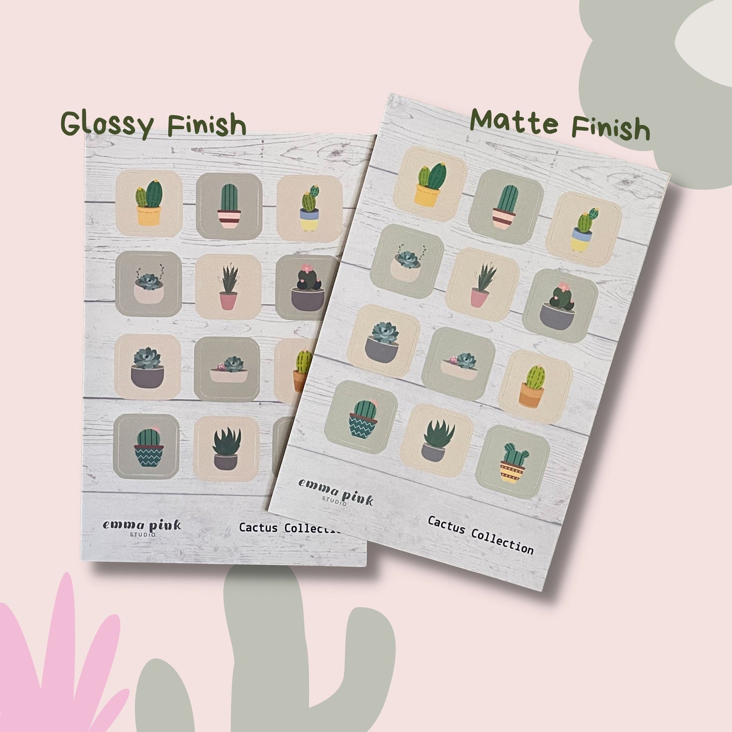 Cactus Sticker Sheet