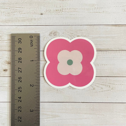 Modern Flower Vinyl Sticker Set
