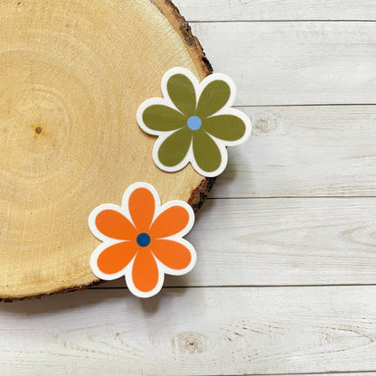 Mini Daisy Vinyl Sticker Set