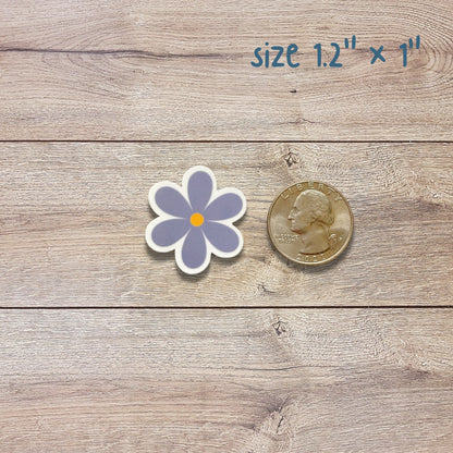 Mini Daisy Vinyl Sticker Set