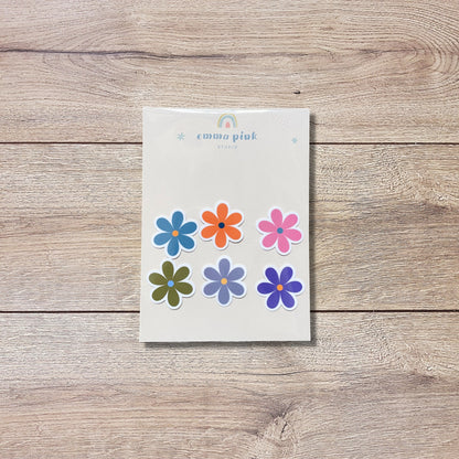 Mini Daisy Vinyl Sticker Set
