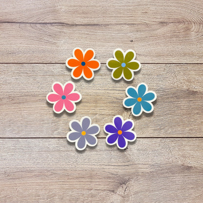 Mini Daisy Vinyl Sticker Set