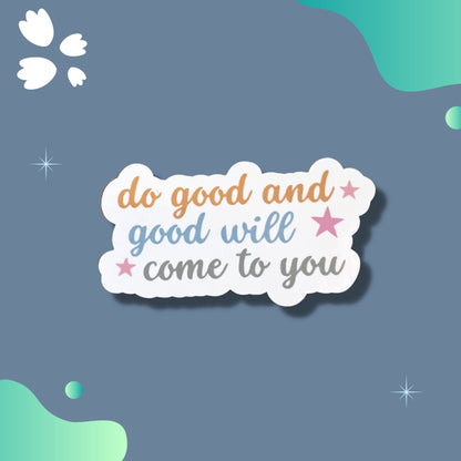 Motivational Vinyl Sticker