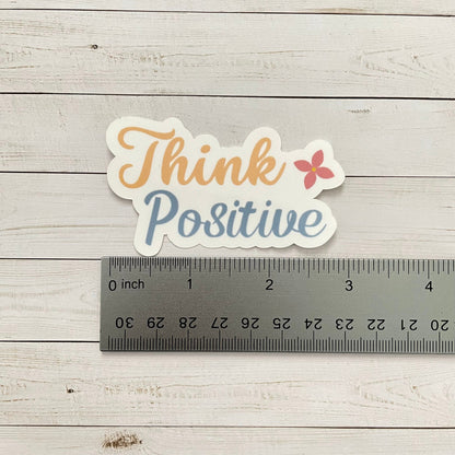Think Positive Vinyl Sticker