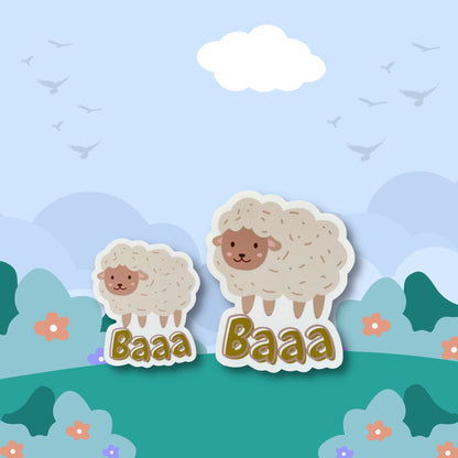 Sheep Vinyl Sticker