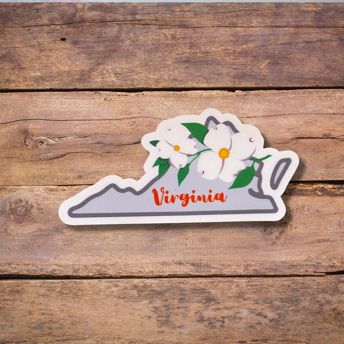 Virginia State Flower Vinyl Sticker