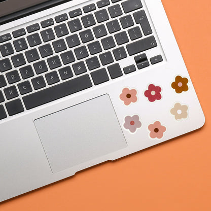 Mini Boho Flower Vinyl Sticker Set
