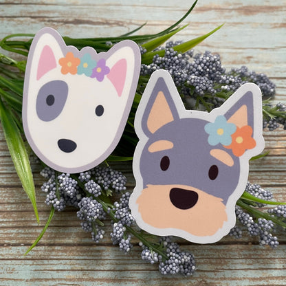 Bull Terrier Vinyl Sticker