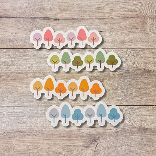 Seasons Vinyl Sticker Set