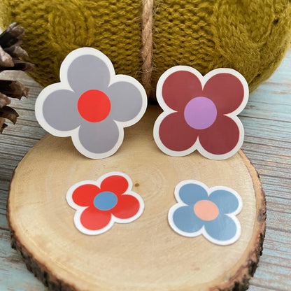 Flower Vinyl Sticker Set