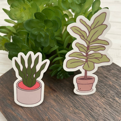 House Plants Sticker Set