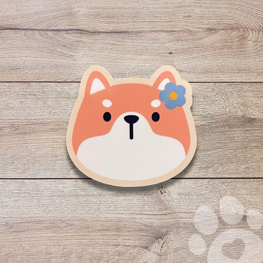 Shiba Inu Vinyl Sticker