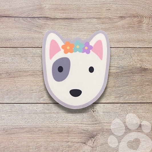 Bull Terrier Vinyl Sticker