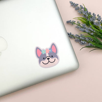 French Bulldog Vinyl Sticker