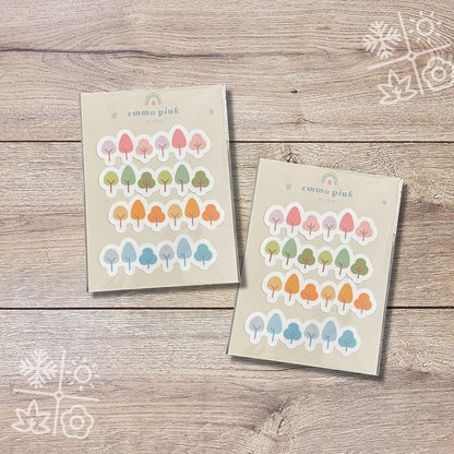 Seasons Vinyl Sticker Set