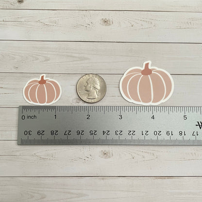 Pumpkin Vinyl Sticker Set