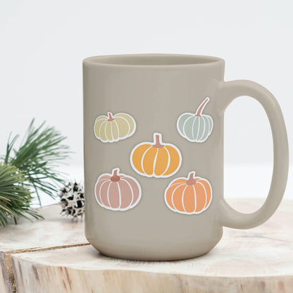Pumpkin Vinyl Sticker Set