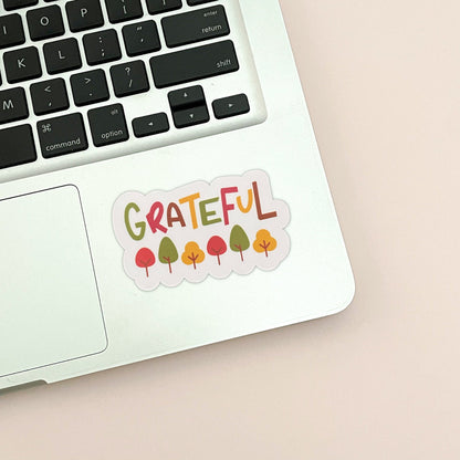 Grateful Vinyl Sticker