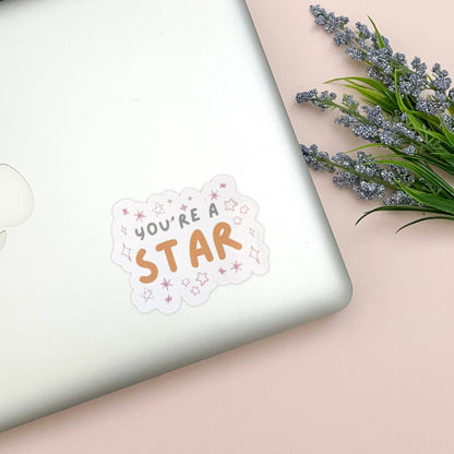 You're A Star Vinyl Sticker