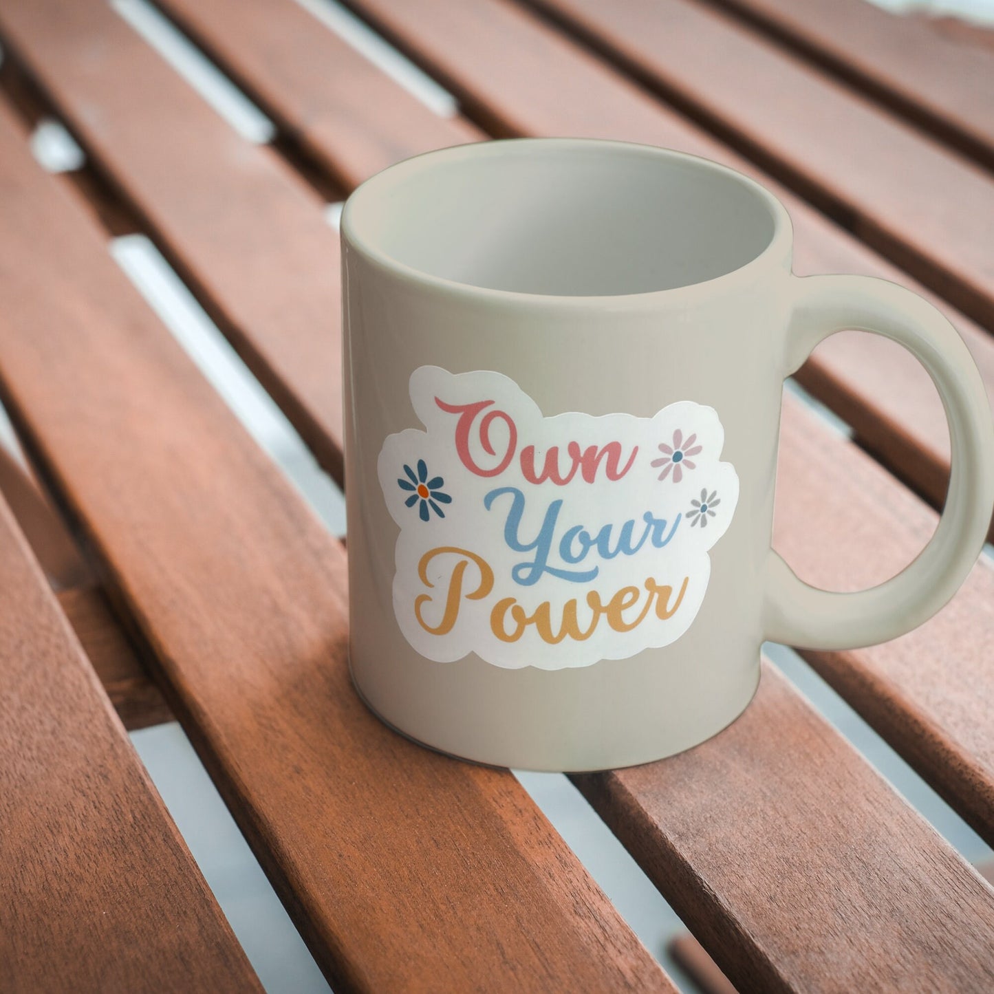 Own Your Power Vinyl Sticker