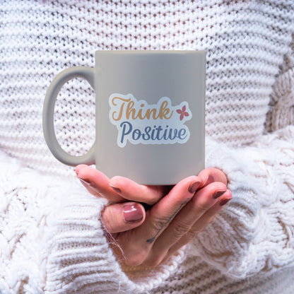 Think Positive Vinyl Sticker