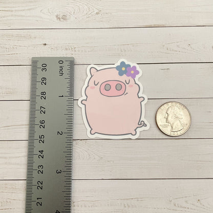 Pig Vinyl Sticker