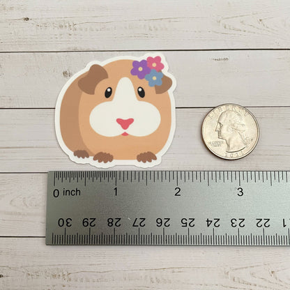 Guinea Pig Vinyl Sticker