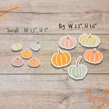 Pumpkin Vinyl Sticker Set