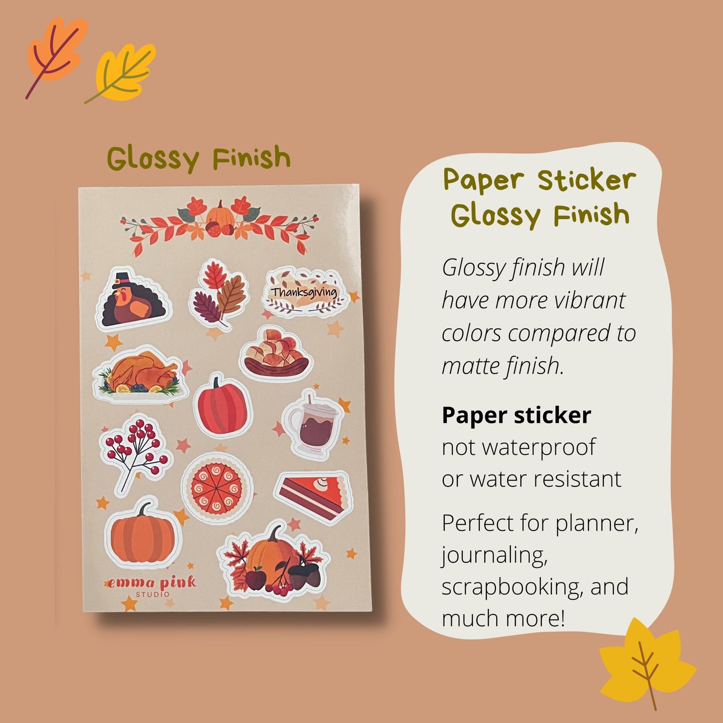 Thanksgiving Sticker Sheet