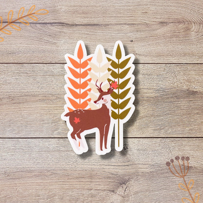 Deer Vinyl Sticker