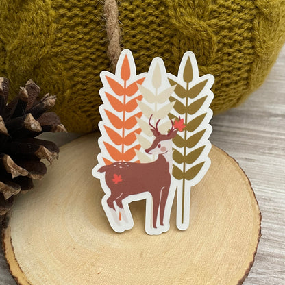 Deer Vinyl Sticker