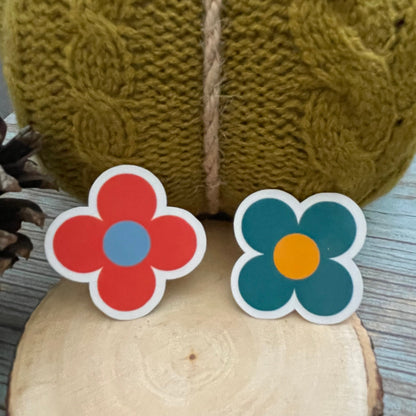 Flower Vinyl Sticker Set